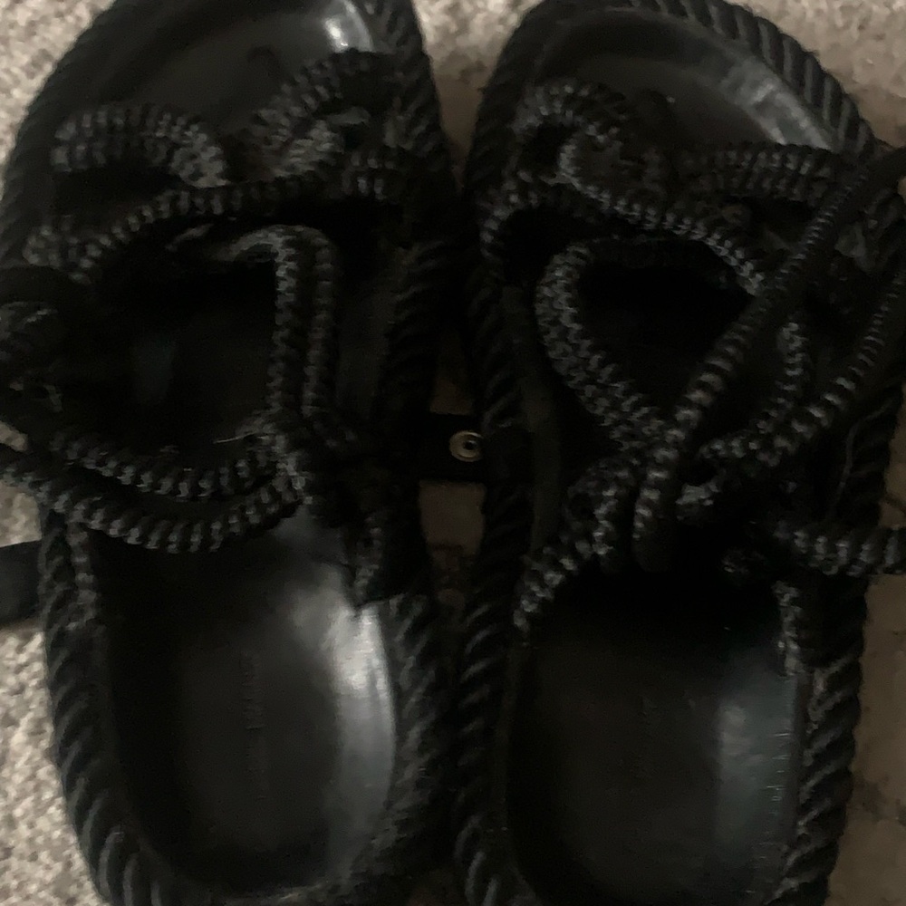 Isabel Marant Lesley rope sandals  Made in Portugal  size 39 - Picture 2 of 5